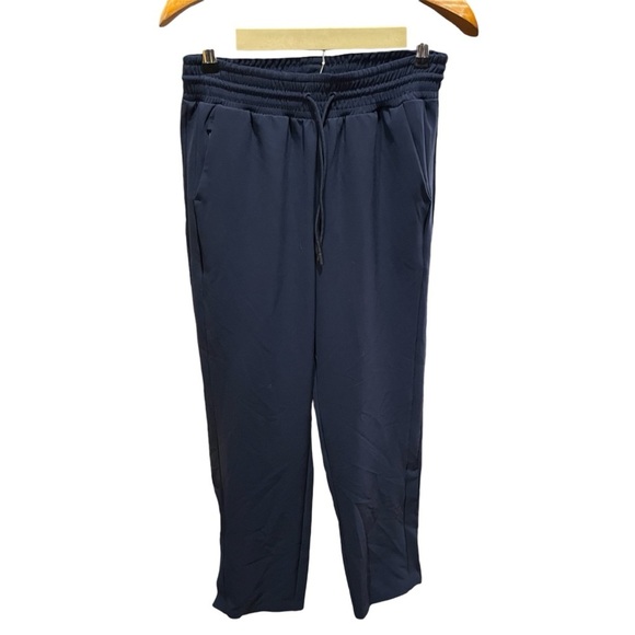 ATHLETA ~ Navy Blue Metropolis Straight Leg Pants - Picture 3 of 14